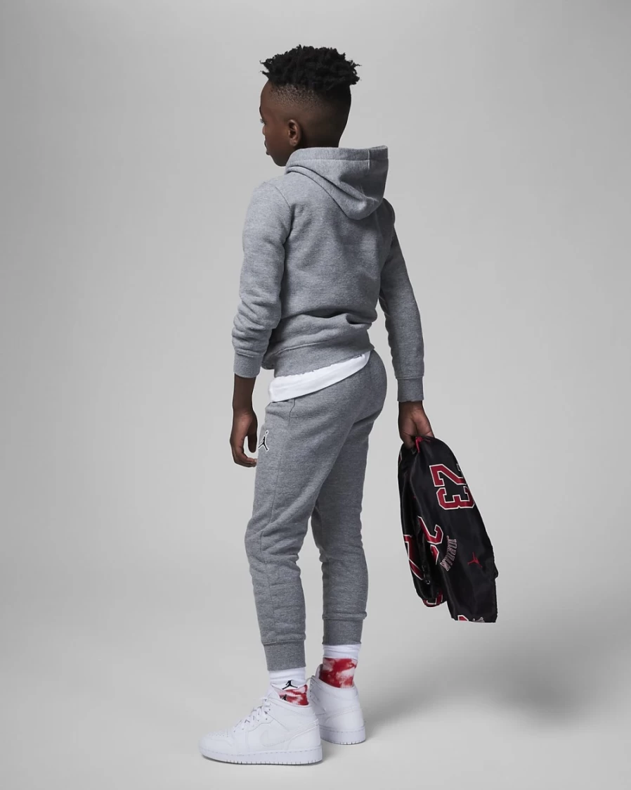 Nike Jordan Boys' Carbon Heather Hoodie and Pants Set