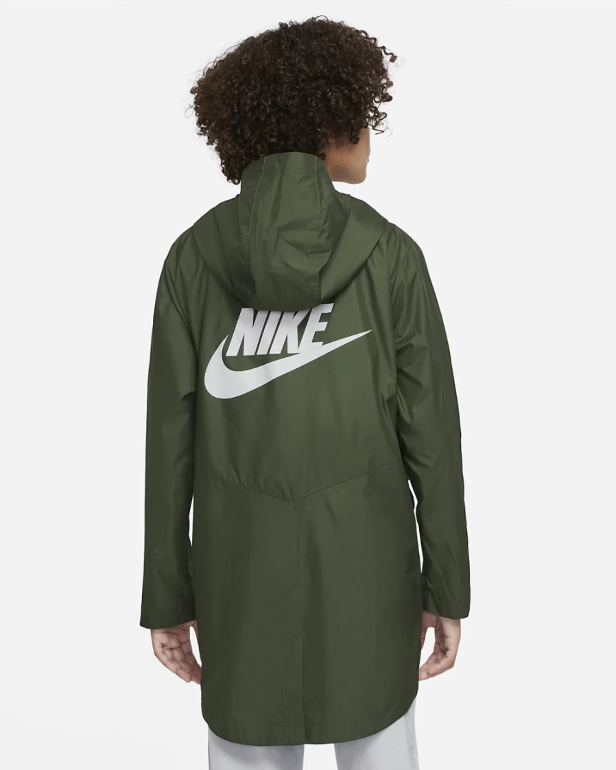 Nike Sportswear Kids Pack Utility Big Boys' Jacket in Carbon Green