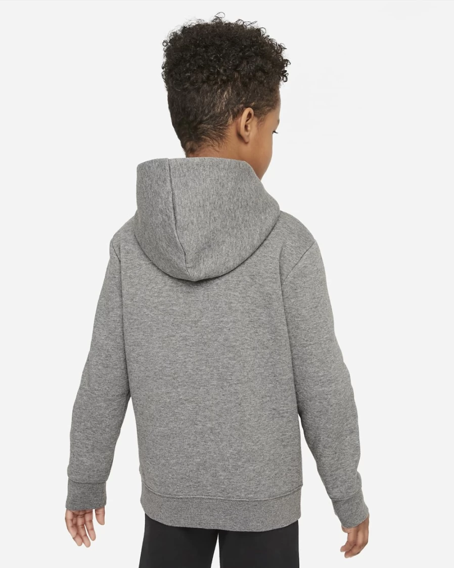 Nike Jordan Boys' Carbon Heather Pullover Hoodie for Little Kids