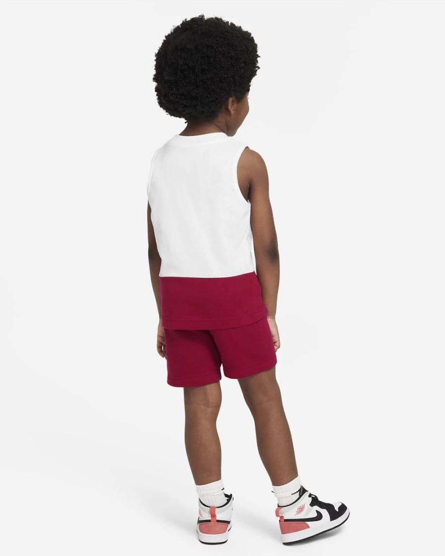 Nike Jordan Gym Red Boys' Tank Top and Shorts Athletic Set