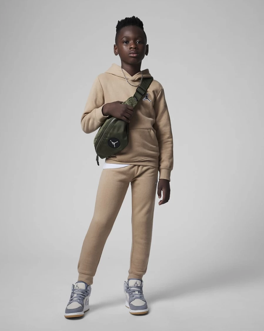 Nike Jordan Boys' Hemp Hoodie and Pants Set for Little Kids