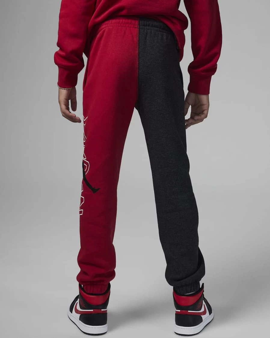 Nike Boys' Jordan Lucid Dream Fleece Pants - Gym Red, Big Kids' Athletic Sweatpants