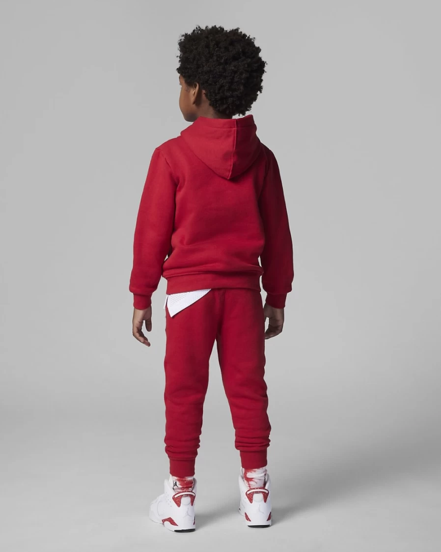 Nike Boys' Gym Red Jordan Toddler Hoodie and Sweatpants Set