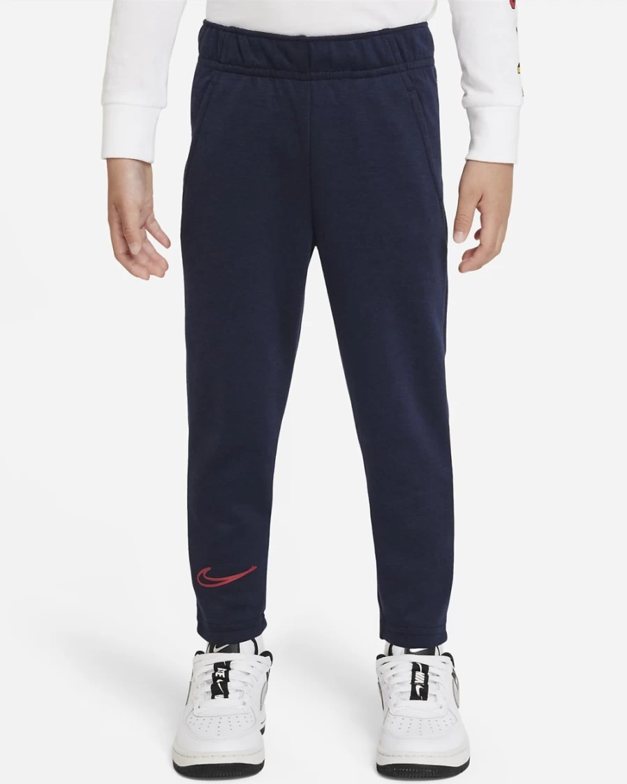 Nike Boys' Toddler Dri-FIT Doodle Pants - Midnight Navy Heather Athletic Training Joggers
