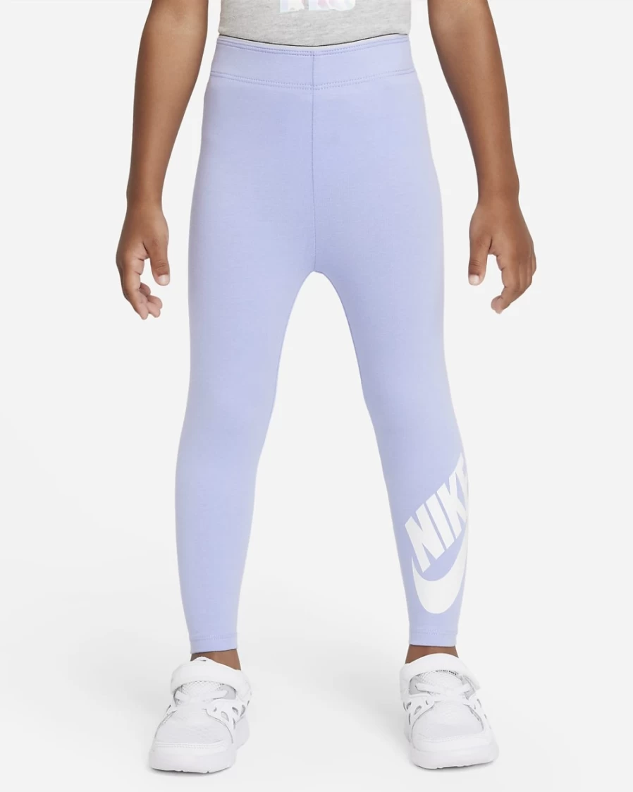 Nike Light Thistle Toddler Leggings for Girls - Sportswear Comfort & Style