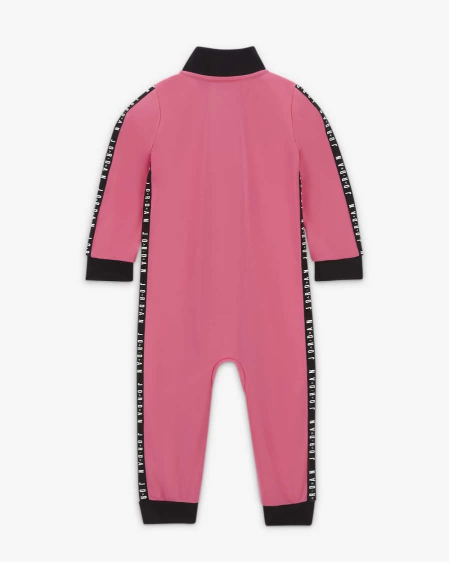 Nike Jordan Baby Boys (0-9M) Pinksicle Full-Zip Coverall One-Piece Jumpsuit