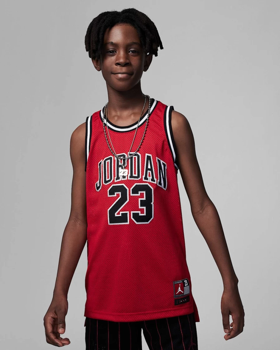 Nike Jordan Gym Red Boys' Basketball Tank Top