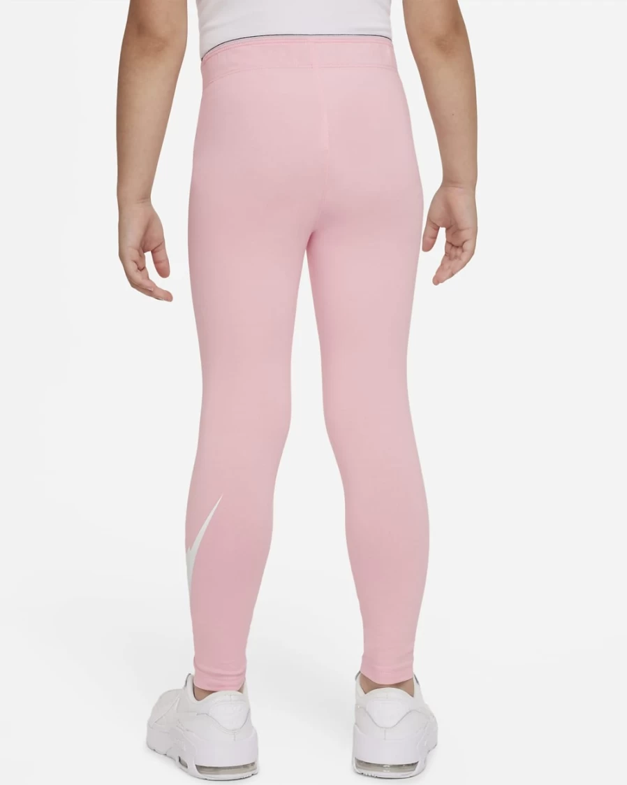Nike Sportswear Girls' Elemental Pink Leggings for Little Kids