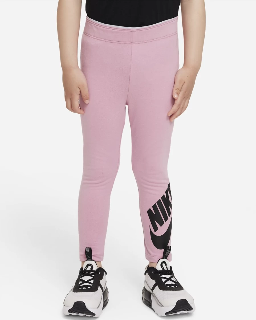 Nike Sportswear Girls' Toddler Leggings in Elemental Pink - Comfortable & Stylish Activewear