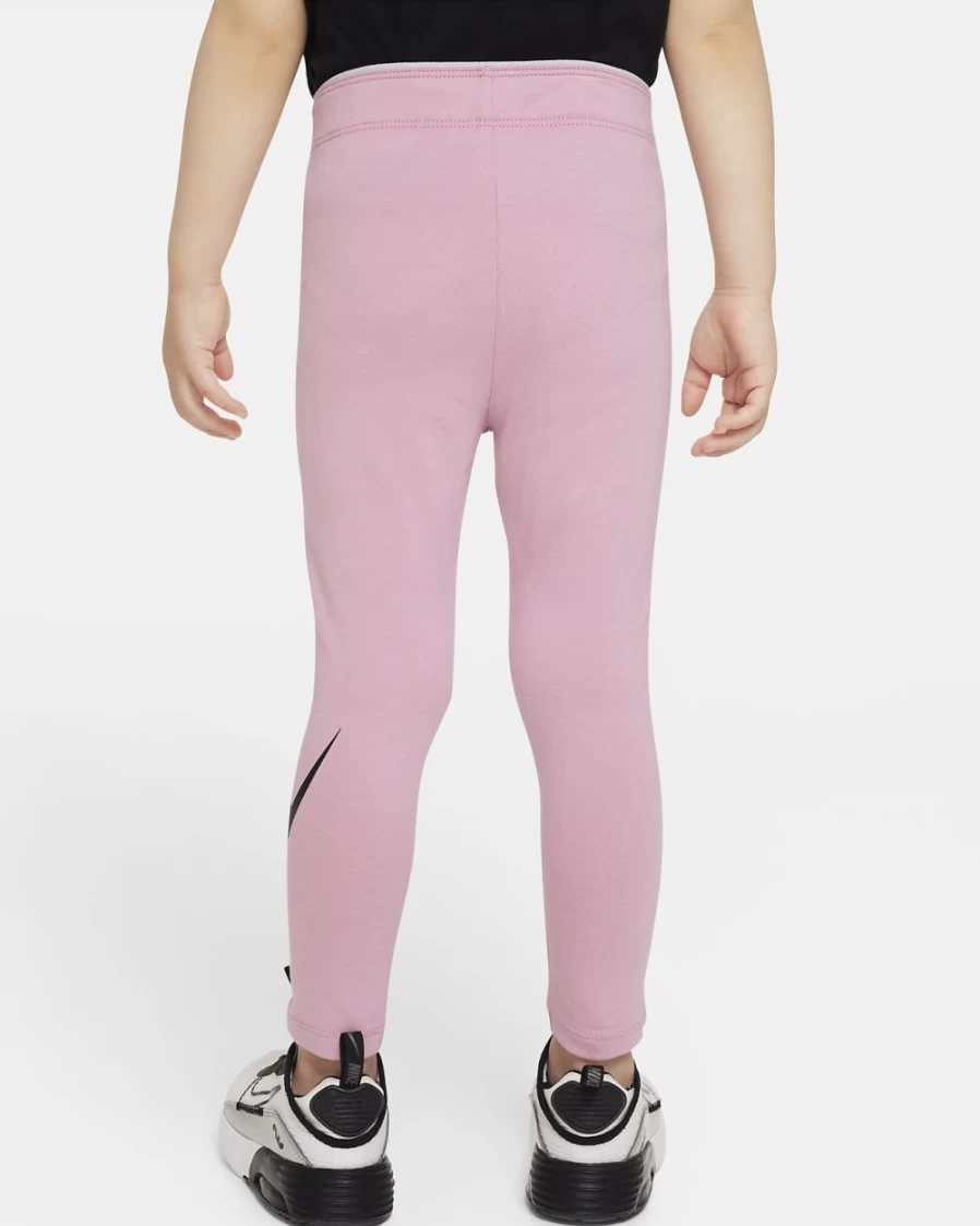 Nike Sportswear Girls' Toddler Leggings in Elemental Pink - Comfortable & Stylish Activewear