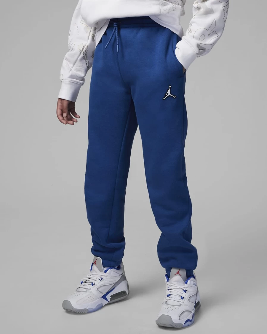 Nike Jordan Boys' True Blue Basketball Pants - Big Kids' Athletic Joggers
