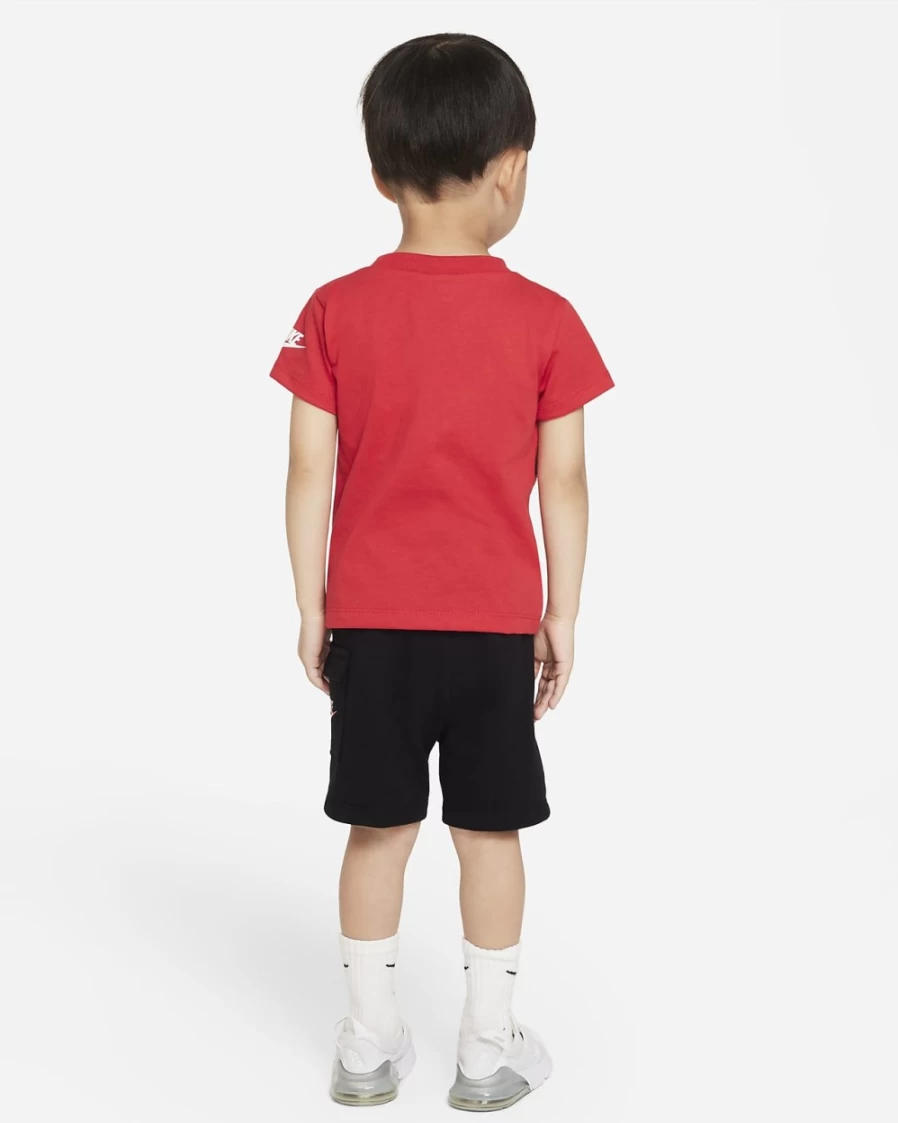 Nike Boys' Black Sportswear T-Shirt and Shorts Set for Baby (12-24 Months)