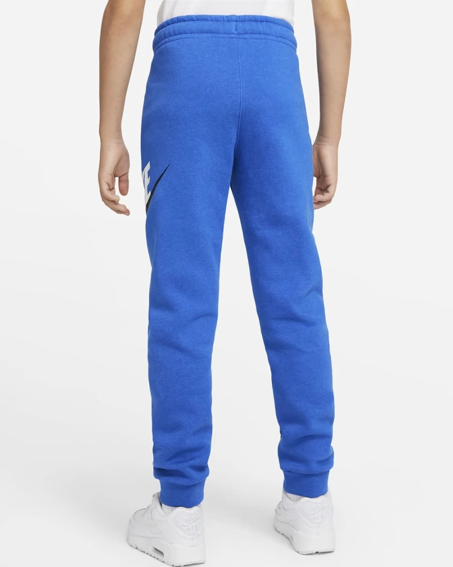 Nike Boys' Game Royal/Heather Club Fleece Sweatpants - Sportswear Comfort Pants for Kids