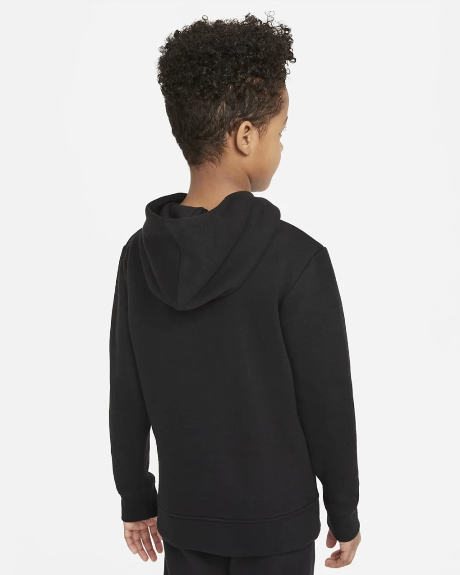 Nike Jordan Boys' Black Pullover Hoodie for Little Kids
