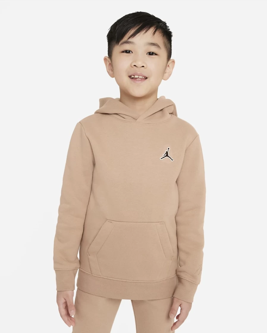 Nike Jordan Boys' Hemp Pullover Hoodie - Little Kids' Casual Sweatshirt