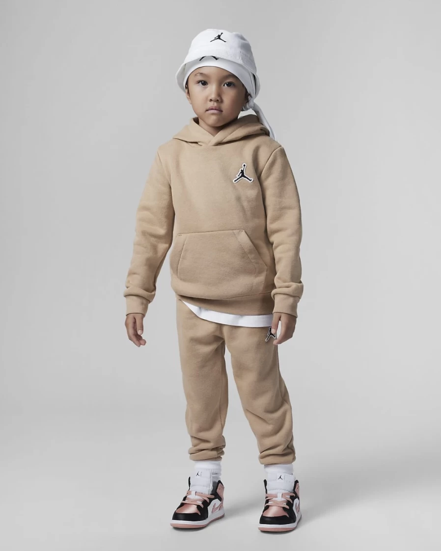 Nike Girls Hemp Hoodie and Pants Set - Jordan Toddler Outfit