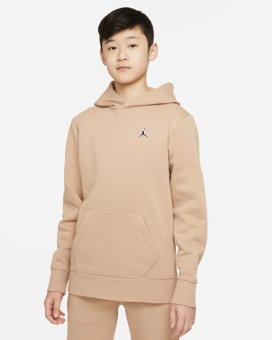 Nike Jordan Boys' Hemp Pullover Hoodie - Big Kids' Casual Sweatshirt