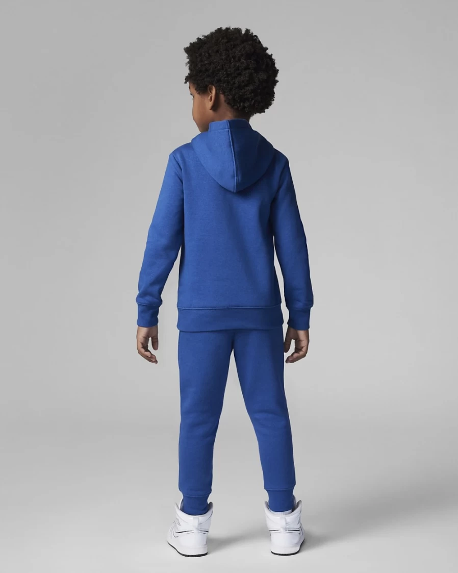 Nike Jordan True Blue Boys' Hoodie and Pants Set for Little Kids